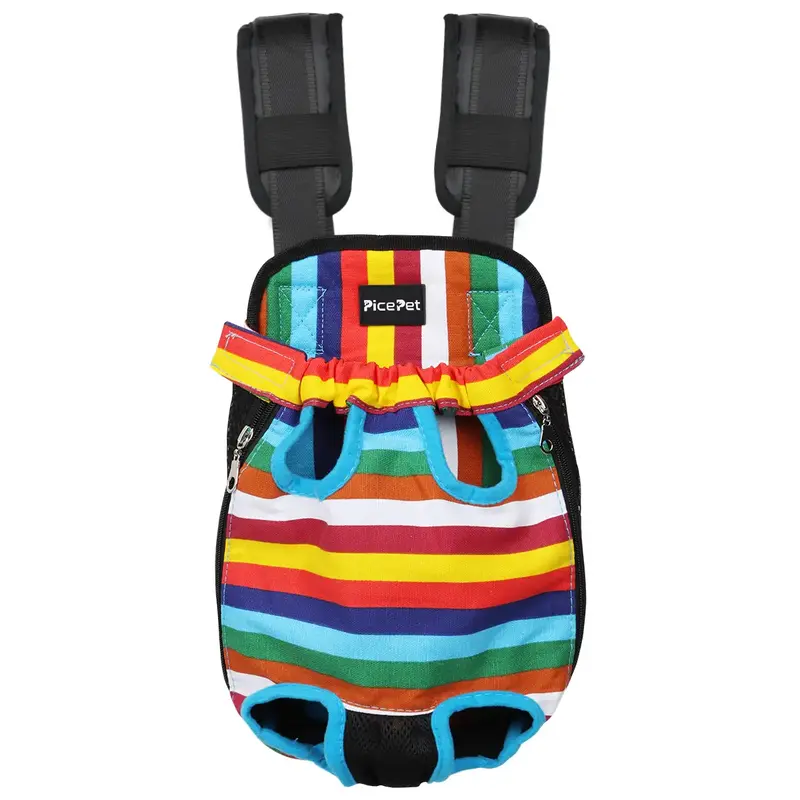 Adjustable Pet Backpack Carrier,Breathable dogs & cats carriers & travel supplies , Summer cat Accessories for Small Medium D...