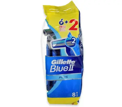 Gillette Blu Ii Plus 6 + 2