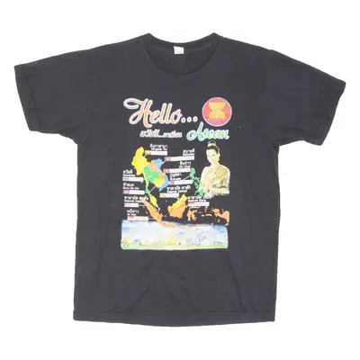 Asean Mens T-Shirt Black M