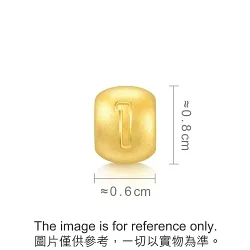 'Alphabets & Numeric' 999 Gold Charm