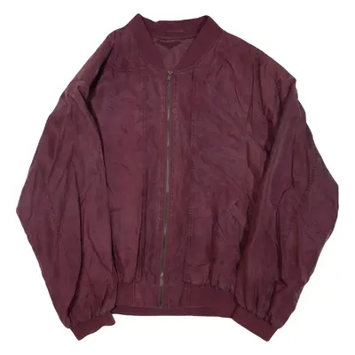 Mens Track Jacket Purple XL