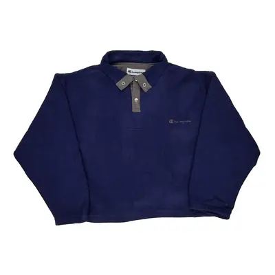 Champion Fleece - XL Blue Polyester | Size: x-large