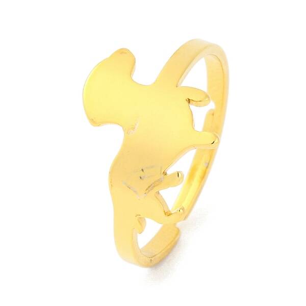 201 Stainless Steel Adjustable Ring for Women