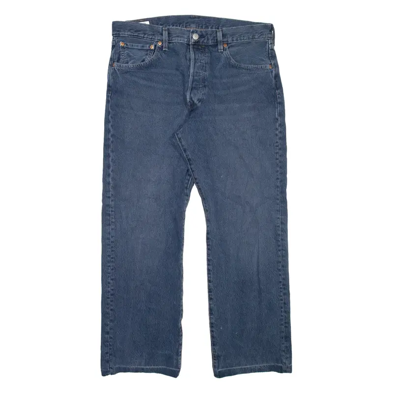 LEVI'S 501 BIG E Jeans Mens Blue Regular Straight W34 L27