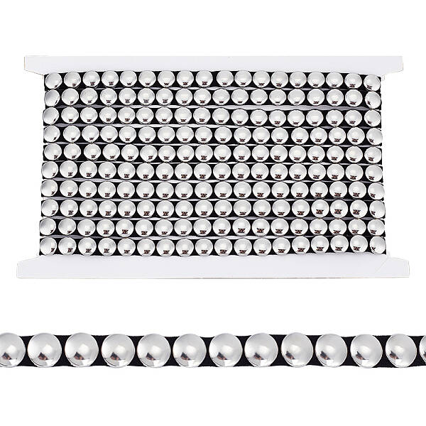 1 Card Stainless Steel Nailhead Trim