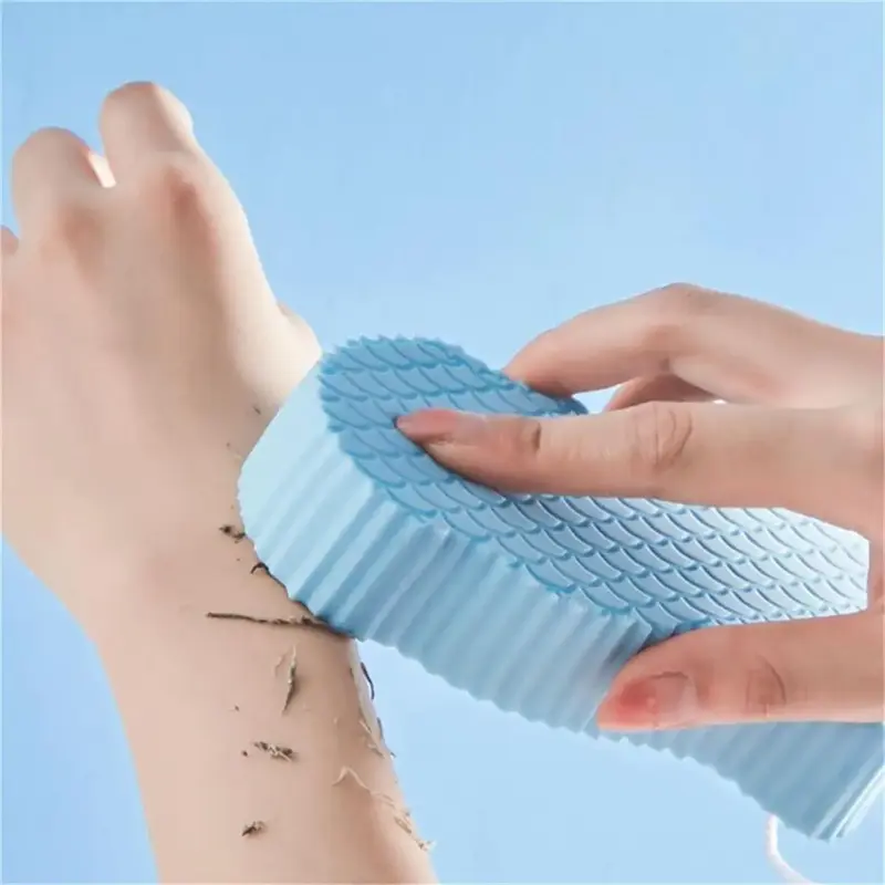 1 Piece Super Soft Exfoliating Bath Sponge, Ultra Soft Exfoliating Sponge Shower Brush, Bath Sponge Dead Skin Remover, Exfoli...