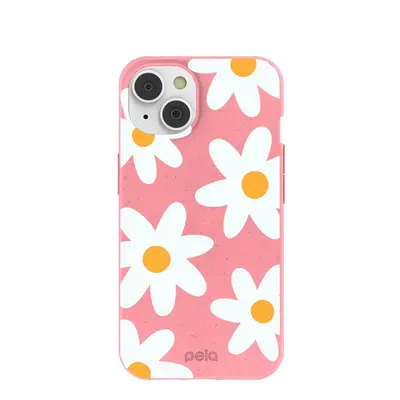 Bubblegum Pink Daisy iPhone 14/16e Case