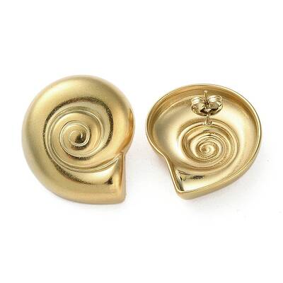 Ion Plating(IP) 304 Stainless Steel Stud Earrings