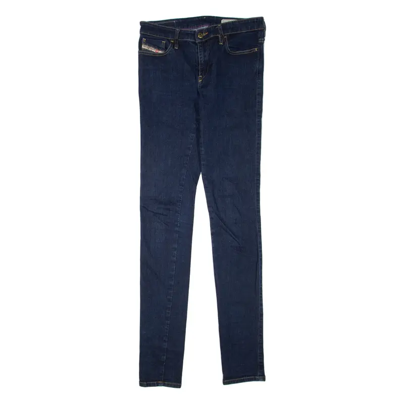 DIESEL Womens Jeans Blue Regular Skinny W29 L34