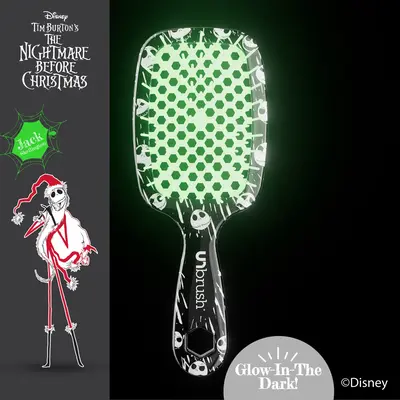 Unbrush Detangling Hair Brush by FHI Heat - Disney Tim Burton's The Nightmare Before Christmas Collection