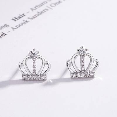 Brass Stud Earrings