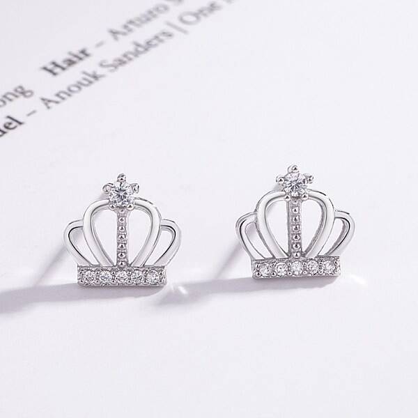 Brass Stud Earrings
