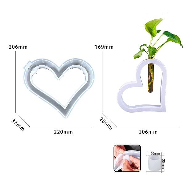 DIY Silicone Vase Molds
