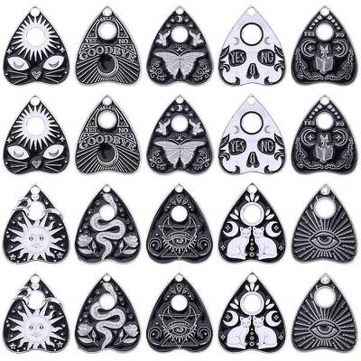 20Pcs 10 Styles Alloy Enamel Pendants