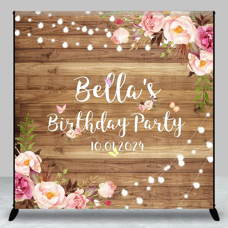 Feliz Cumpleanos Custom Birthday Party Backdrop - Aperturee