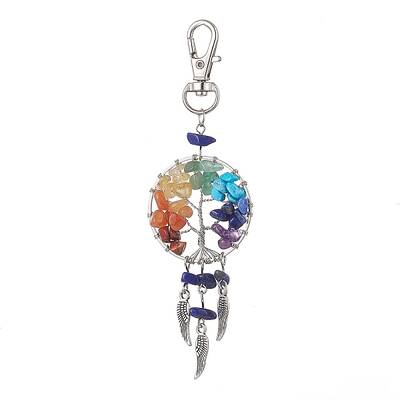 Woven Net/Web with Wing Pendant Decorations