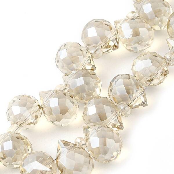 Electroplate Glass Beads Strands