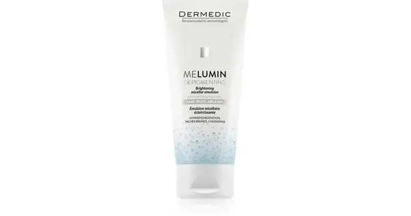 Dermedic Melumin micellar emulsion cleanser for hyperpigmented skin 200 ml