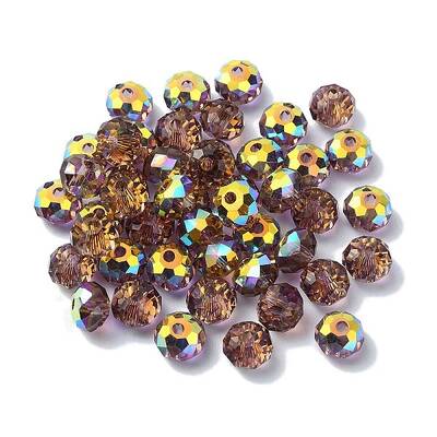 AB Color Plated Glass Beads