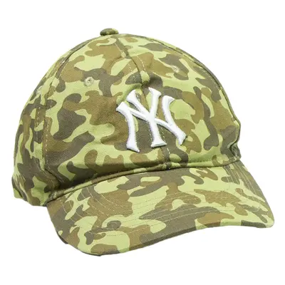 NY Mens Baseball Cap Green Camouflage M