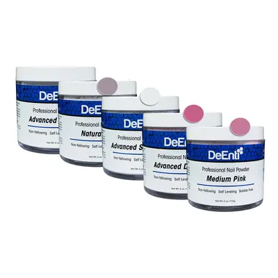 DeEnti Professional Acrylic Nail Powder 4 oz - Smooth, Consistent, Salon Quality Acrylic Powder Dip for Manicure, Nail Art, F...