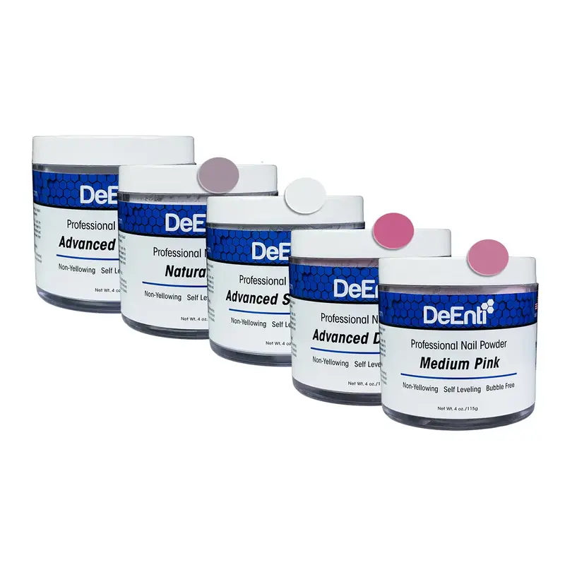 DeEnti Professional Acrylic Nail Powder 4 oz - Smooth, Consistent, Salon Quality Acrylic Powder Dip for Manicure, Nail Art, F...