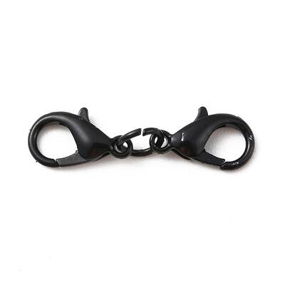 Zinc Alloy Double Lobster Claw Clasps