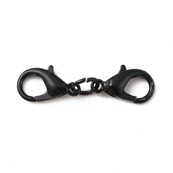 Zinc Alloy Double Lobster Claw Clasps