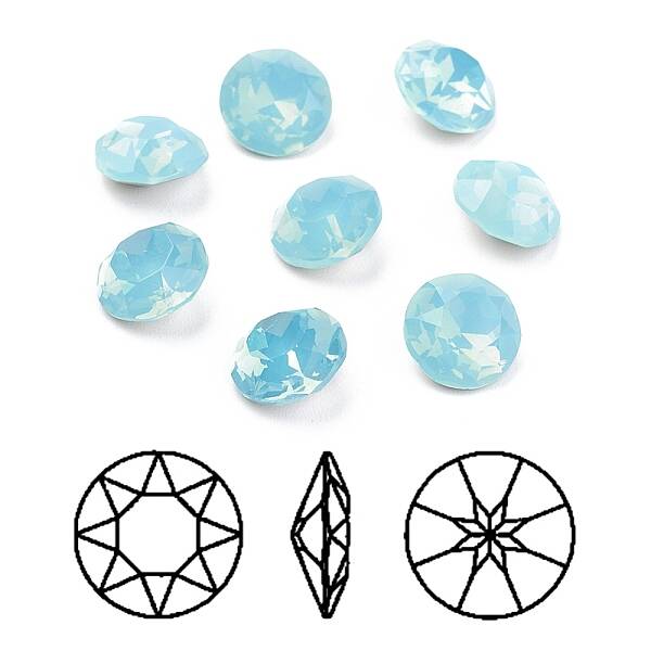 Pointed Back & Back Plated K9 Glass Rhinestone Cabochons