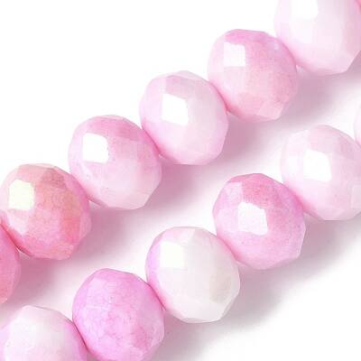 Electroplate Handmade Lampwork Beads Strands