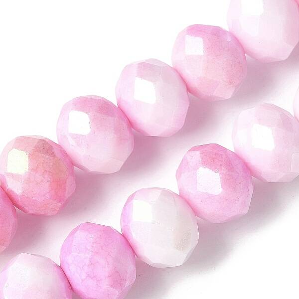 Electroplate Handmade Lampwork Beads Strands