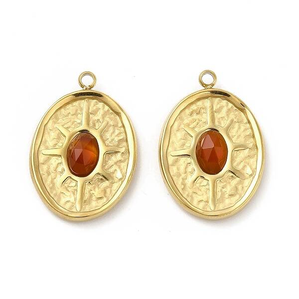 Natural Carnelian Pendants