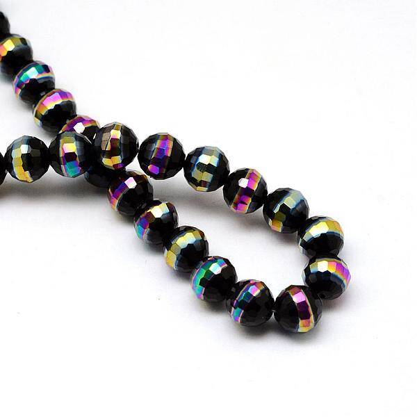 Electroplate Glass Beads Strands