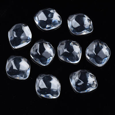 Transparent Resin Cabochons