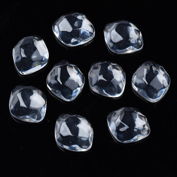 Transparent Resin Cabochons