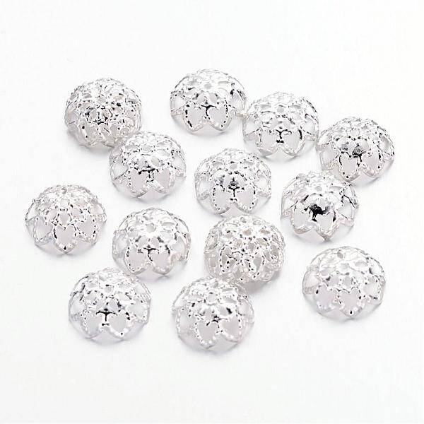 Iron Fancy Bead Caps