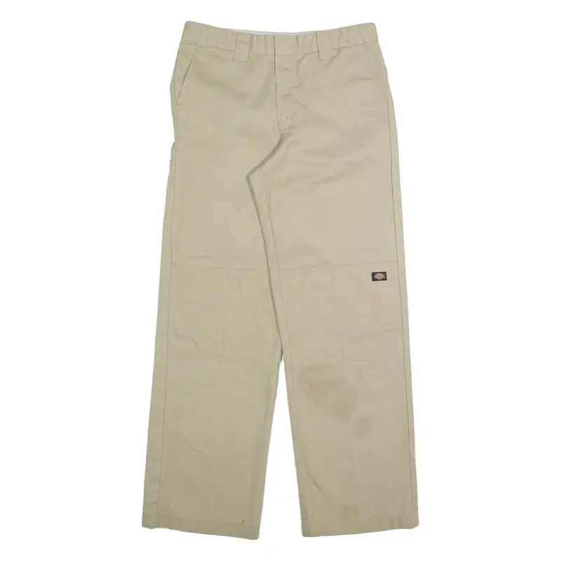 DICKIES Chino Mens Trousers Beige Regular Straight W30 L30