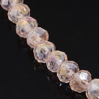 Electroplate Glass Beads Strands