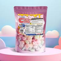 Coconut fragrance Gummy Glow Wax Bottle Candy Filled with Flavored Syrups (Strawberry, Orange, Lemon, Blue Raspberry, and Gre...