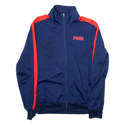 PUMA Mens Track Jacket Blue M