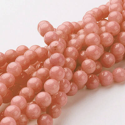 Natural Mashan Jade Round Beads Strands