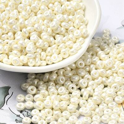 Baking Paint Luster Glass Seed Beads
