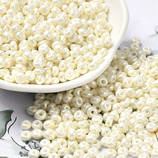 Baking Paint Luster Glass Seed Beads
