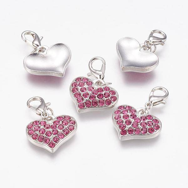 Alloy Rhinestone Pendants