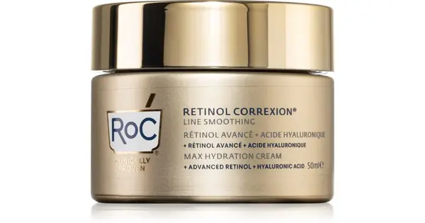 RoC Retinol Correxion Line Smoothing Moisturizing Cream with Hyaluronic Acid 50 ml