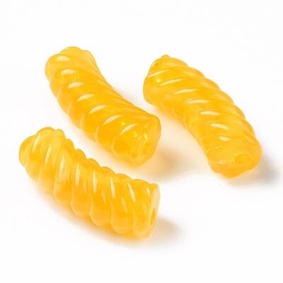 Two Tone Opaque Acrylic Beads