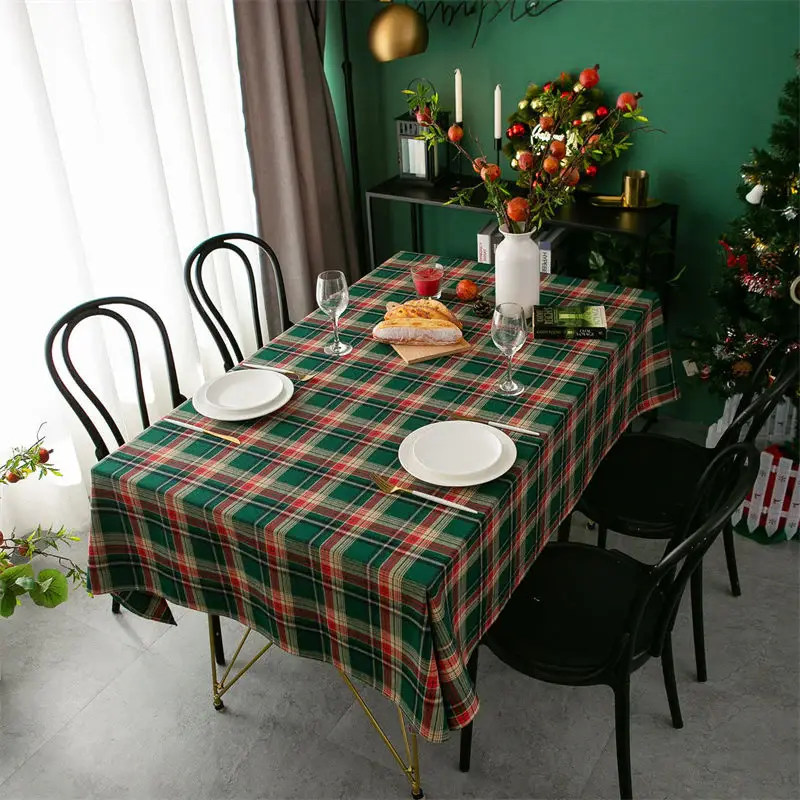 Abstract Lines Art Modern Design Fabric Tablecloth - Aperturee
