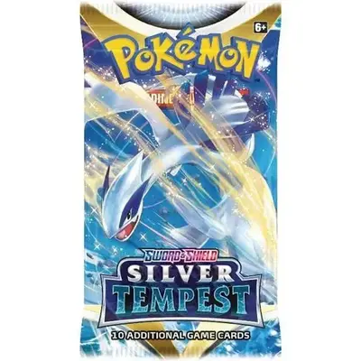 Sword & Shield-Silver Tempest Booster Pack (10) Cards
