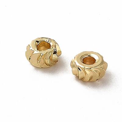 Rack Plating Brass Spacer Beads
