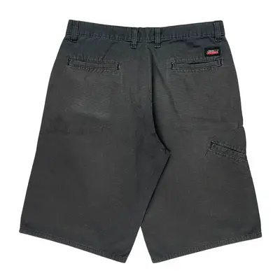 Dickies Shorts - 32W 12L Grey Cotton | Size: 32″ waist
